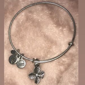 Alex and Ani Four Leaf Clover Charm Bracelet